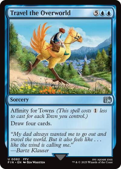 Travel the Overworld (FIN) #82 Uncommon FINAL FANTASY Magic: The Gathering: 2025