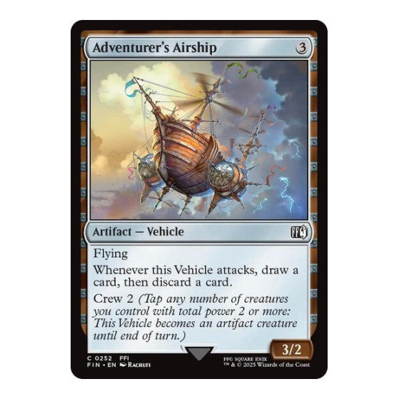 Adventurer's Airship (FIN) #252 Common FINAL FANTASY Magic: The Gathering: 2025