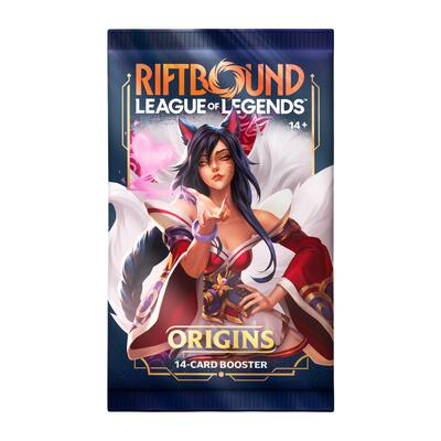 Origins - Booster Pack (OGN) None (Unopened) Origins Riftbound: League of Legends Trading Card Game: 2025