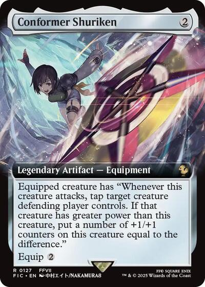 Conformer Shuriken Extended Art (FIC) #127 Rare (Lightly Played) Commander: FINAL FANTASY Magic: The Gathering: 2025