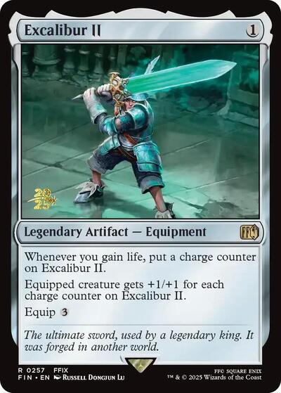 Excalibur II (PRE) #257s Rare (Foil Near Mint) Prerelease Cards Magic: The Gathering: 2026