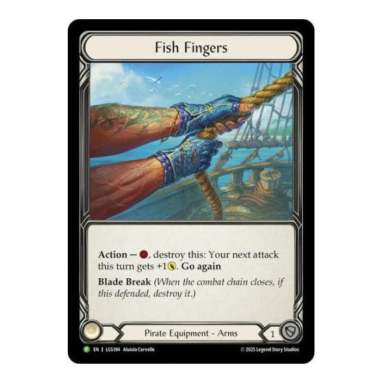 Fish Fingers (LGS394) (PR) #LGS394 Promo Flesh and Blood: Promo Cards Flesh and Blood TCG: 2019