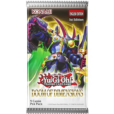 Doom of Dimensions Booster Pack [1st Edition] (DOOD) (Unopened) Doom of Dimensions YuGiOh: 2025