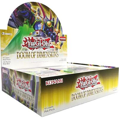2025 YuGiOh: Doom of Dimensions (DOOD) - Doom of Dimensions Booster Box 1st Edition (Unopened)