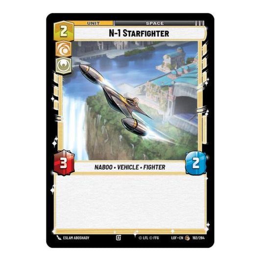 N-1 Starfighter (LOF) #192/264 Common (Near Mint) Legends of the Force Star Wars: Unlimited: 2025
