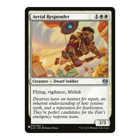 Aerial Responder (KLD) (LIST) #002/264 Uncommon (Lightly Played) The List Reprints Magic: The Gathering: 2026