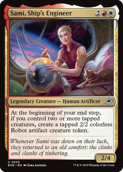 Sami Ships Engineer (EOE) #225 Uncommon (Lightly Played) Edge of Eternities Magic: The Gathering: 2025