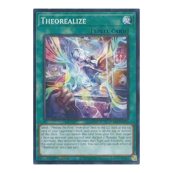 Theorealize (DUAD) #DUAD-EN055 Common / Short Print (1st Edition Near Mint) Duelist's Advance YuGiOh: 2025