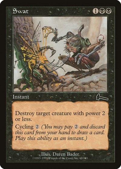Swat (ULG) #69 Common (Moderately Played) Urza's Legacy Magic: The Gathering: 1999
