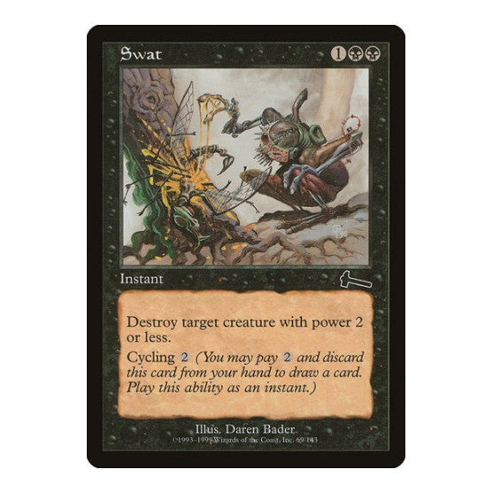 Swat (ULG) #69 Common (Moderately Played) Urza's Legacy Magic: The Gathering: 1999