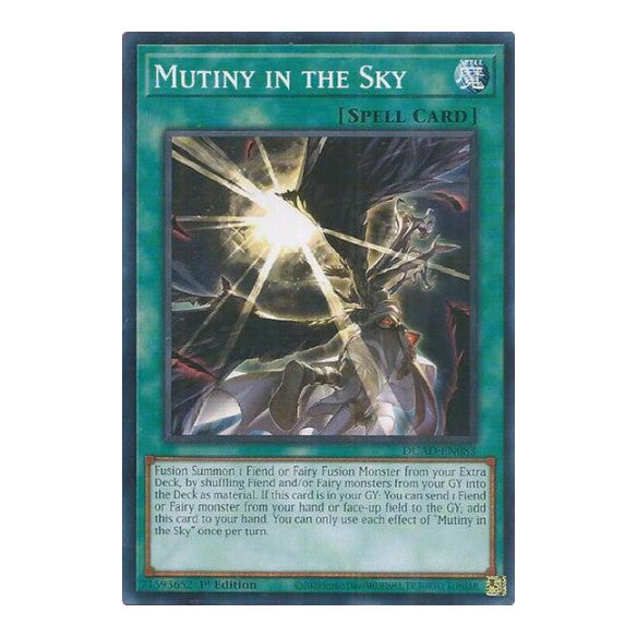 Mutiny in the Sky (DUAD) #DUAD-EN083 Common / Short Print (1st Edition Near Mint) Duelist's Advance YuGiOh: 2025