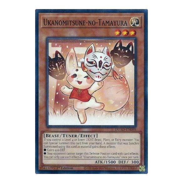 Ukanomitsune-no-Tamayura (DUAD) #DUAD-EN098 Common / Short Print (1st Edition Near Mint) Duelist's Advance YuGiOh: 2025