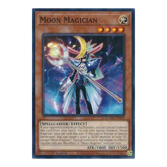 Moon Magician (DUAD) #DUAD-EN099 Common / Short Print (1st Edition Near Mint) Duelist's Advance YuGiOh: 2025