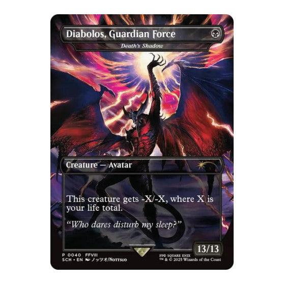 Diabolos, Guardian Force - Death's Shadow (GAME) #40 Promo (Foil Near Mint) Game Day & Store Championship Promos Magic: The Gathering: 2026