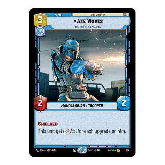 Axe Woves - Accomplished Warrior (Foil) (LOF) #564 Rare (Foil Near Mint) Legends of the Force Star Wars: Unlimited: 2025