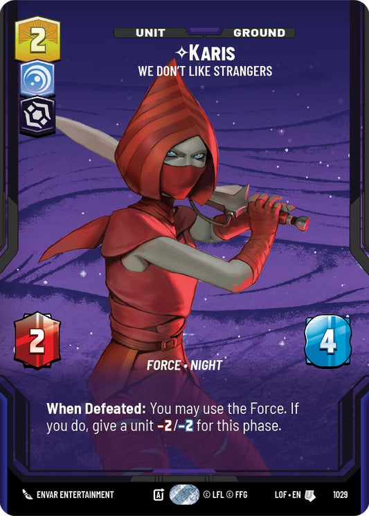 Karis - We Don't Like Strangers (Prestige)