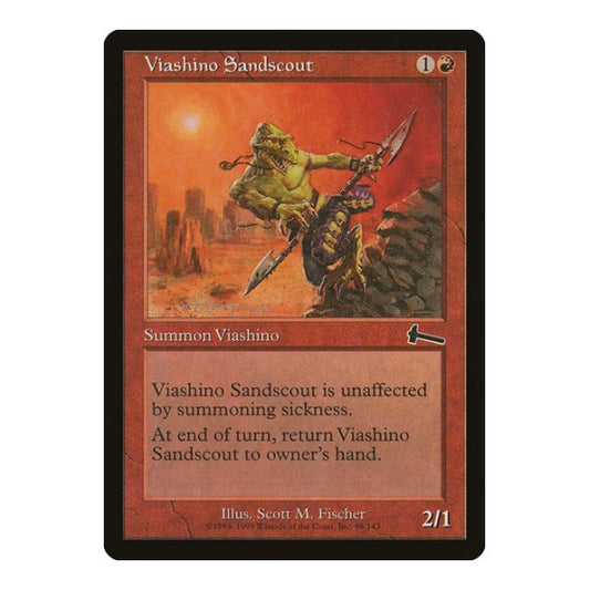 Viashino Sandscout (ULG) #96 Common (Lightly Played) Urza's Legacy Magic: The Gathering: 1999