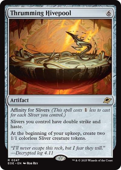 Thrumming Hivepool (EOE) #247 Rare Edge of Eternities Magic: The Gathering: 2025