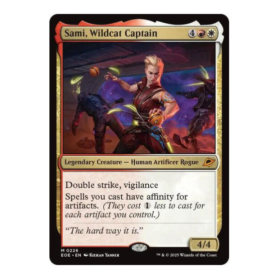 Sami, Wildcat Captain (EOE) #226 Mythic Rare (Lightly Played) Edge of Eternities Magic: The Gathering: 2025