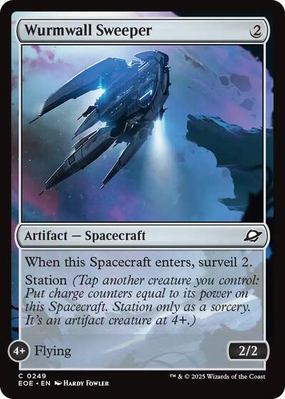 2025 Magic: Edge of Eternities (EOE) - Wurmwall Sweeper (#249, Common) (Lightly Played)