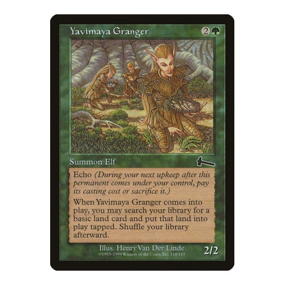 Yavimaya Granger (ULG) #118 Common (Heavily Played) Urza's Legacy Magic: The Gathering: 1999