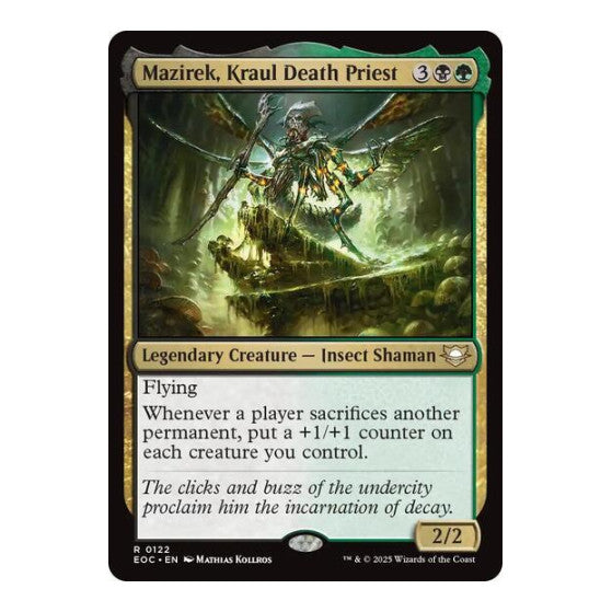 Mazirek, Kraul Death Priest (EOC) #122 Rare (Lightly Played) Commander: Edge of Eternities Magic: The Gathering: 2025