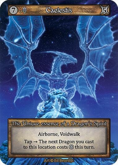 Caelestis (SCRDL) Unique (Near Mint) Dragonlord Sorcery: Contested Realm: 2025