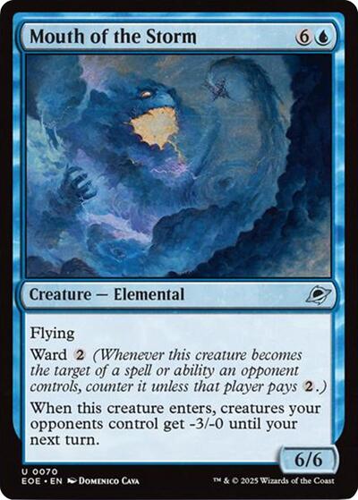 Mouth of the Storm (EOE) #70 Uncommon (Lightly Played) Edge of Eternities Magic: 2025