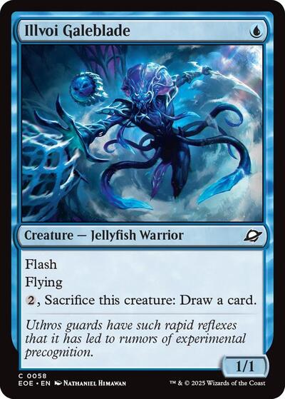 Illvoi Galeblade (EOE) #58 Common (Lightly Played) Edge of Eternities Magic: 2025