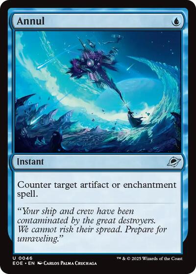 2025 Magic: Edge of Eternities (EOE) - Annul (#46, Uncommon)