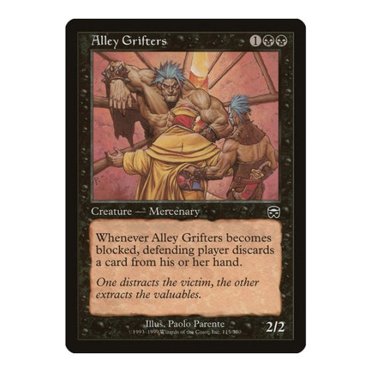 Alley Grifters (MMQ) #115 Common (Moderately Played) Mercadian Masques Magic: The Gathering: 1999