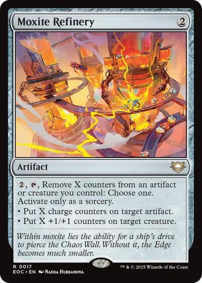 Moxite Refinery (EOC) #17 Rare (Near Mint) Commander: Edge of Eternities Magic: The Gathering: 2025