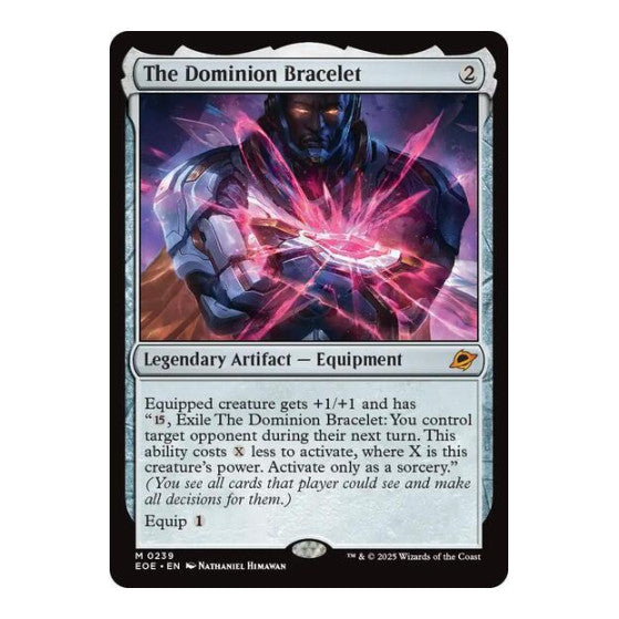 The Dominion Bracelet (EOE) #239 Mythic Rare (Lightly Played) Edge of Eternities Magic: The Gathering: 2025