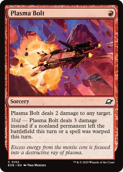 2025 Magic: Edge of Eternities (EOE) - Plasma Bolt (#152, Common) (Lightly Played)
