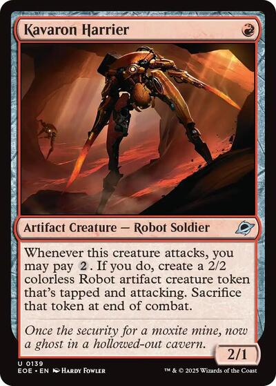Kavaron Harrier (EOE) #139 Uncommon Edge of Eternities Magic: 2025