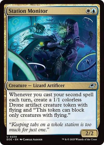 Station Monitor (EOE) #230 Uncommon Edge of Eternities Magic: The Gathering: 2025