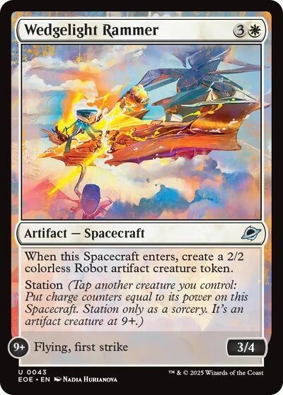 Wedgelight Rammer (EOE) #43 Uncommon (Lightly Played) Edge of Eternities Magic: The Gathering: 2025