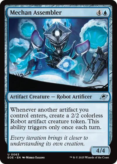 Mechan Assembler (EOE) #63 Uncommon (Lightly Played) Edge of Eternities Magic: 2025