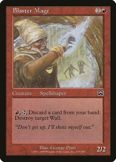 Blaster Mage (MMQ) #175 Common Mercadian Masques Magic: The Gathering: 1999