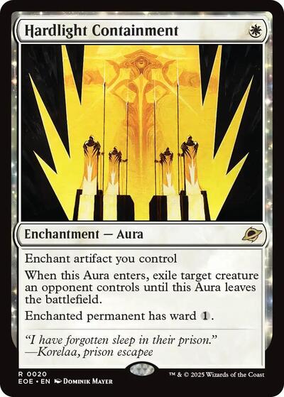 Hardlight Containment (EOE) #20 Rare Edge of Eternities Magic: The Gathering: 2025