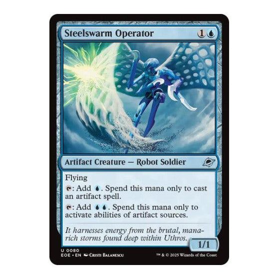 Steelswarm Operator (EOE) #80 Uncommon Edge of Eternities Magic: The Gathering: 2025