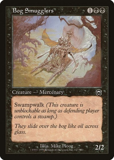 Bog Smugglers (MMQ) #117 Common (Heavily Played) Mercadian Masques Magic: The Gathering: 1999