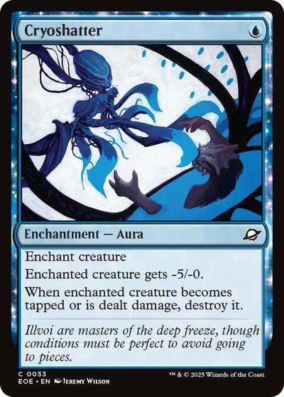 Cryoshatter (EOE) #53 Common (Lightly Played) Edge of Eternities Magic: The Gathering: 2025