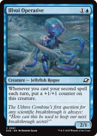 2025 Magic: Edge of Eternities (EOE) - Illvoi Operative (#61, Common) (Lightly Played)
