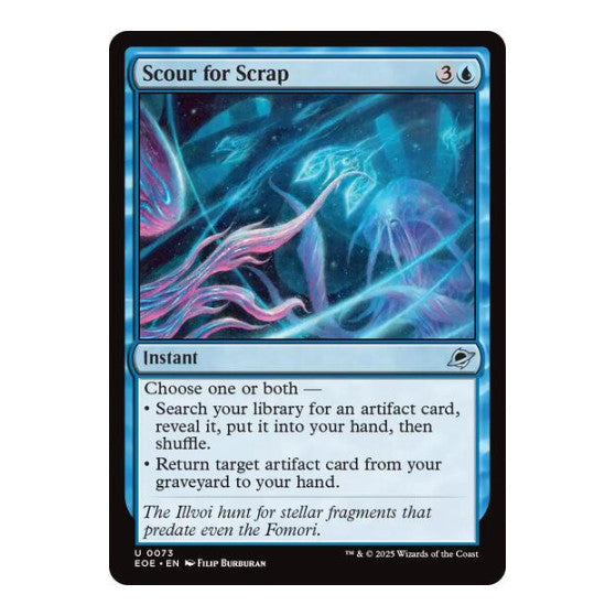 Scour for Scrap (EOE) #73 Uncommon (Lightly Played) Edge of Eternities Magic: The Gathering: 2025