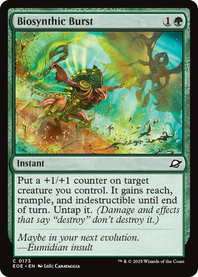 Biosynthic Burst (EOE) #173 Common Edge of Eternities Magic: The Gathering: 2025