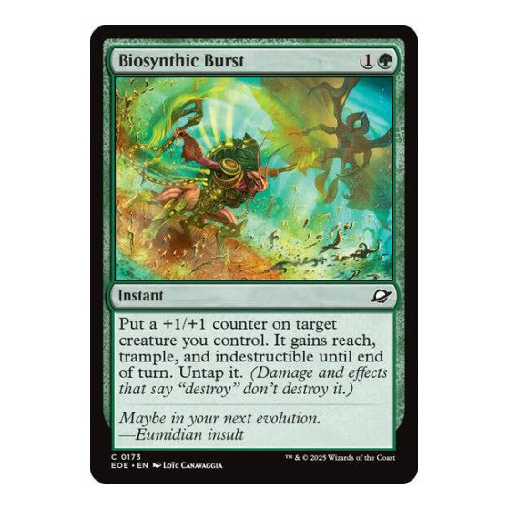 Biosynthic Burst (EOE) #173 Common Edge of Eternities Magic: The Gathering: 2025