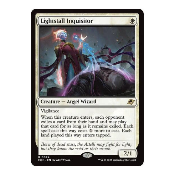 Lightstall Inquisitor (EOE) #24 Rare (Lightly Played) Edge of Eternities Magic: The Gathering: 2025