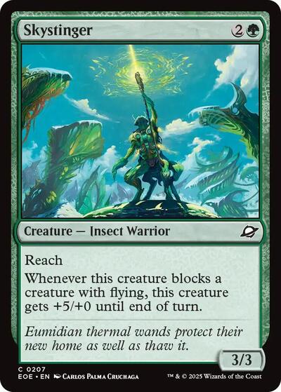 Skystinger (EOE) #207 Common (Lightly Played) Edge of Eternities Magic: The Gathering: 2025