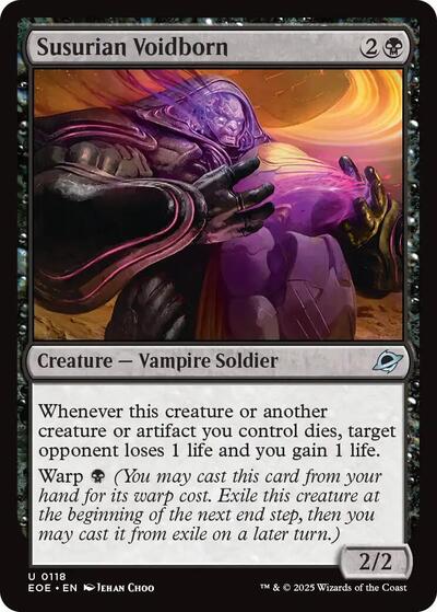 Susurian Voidborn (EOE) #118 Uncommon (Lightly Played) Edge of Eternities Magic: The Gathering: 2025